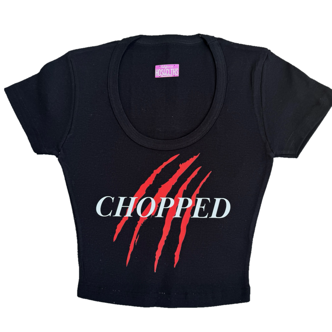 CHOPPED Crop Tee