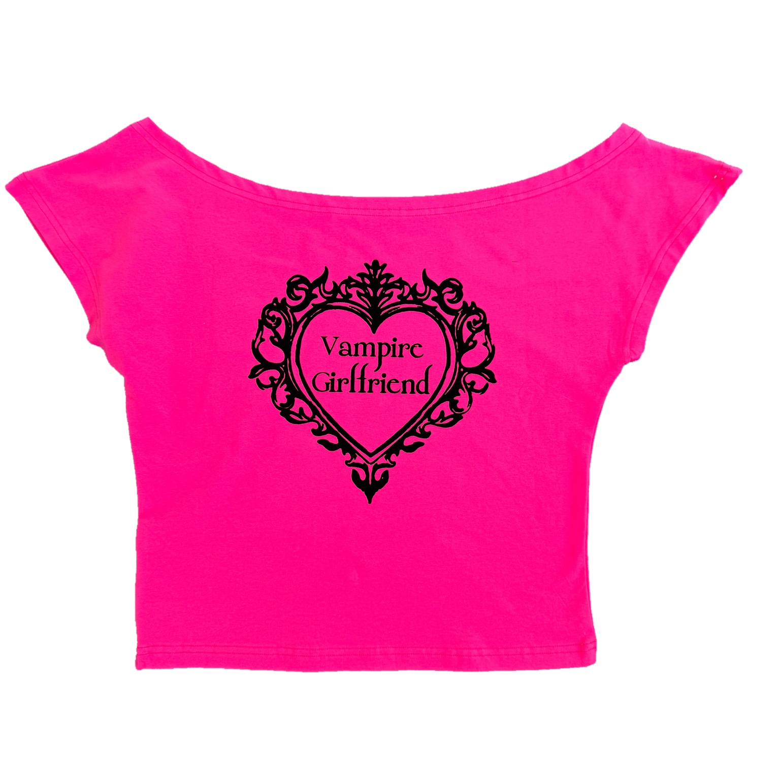 Vampire Girlfriend Off the Shoulder Tee