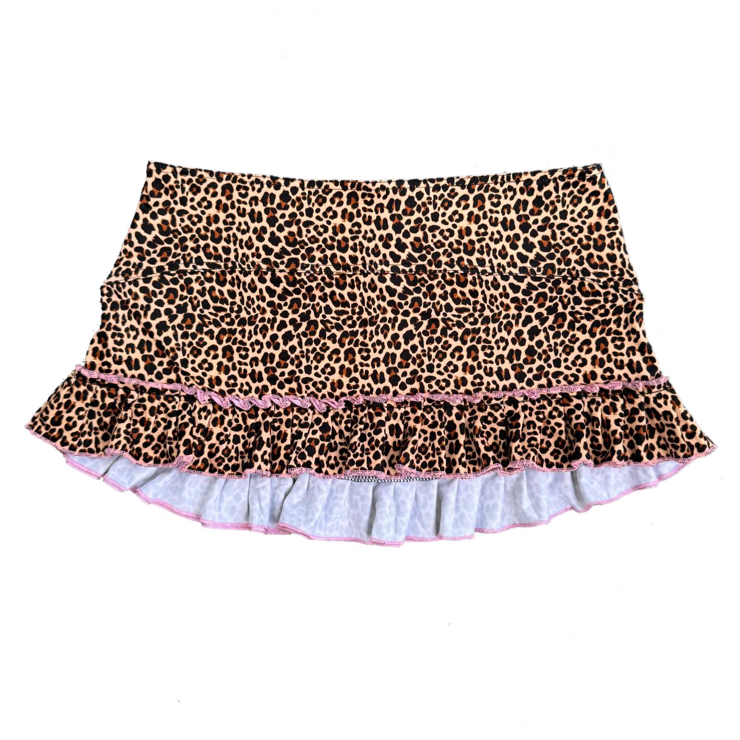 Leopard Micro Mini Skirt