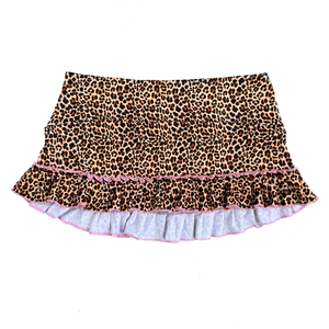 Leopard Micro Mini Skirt