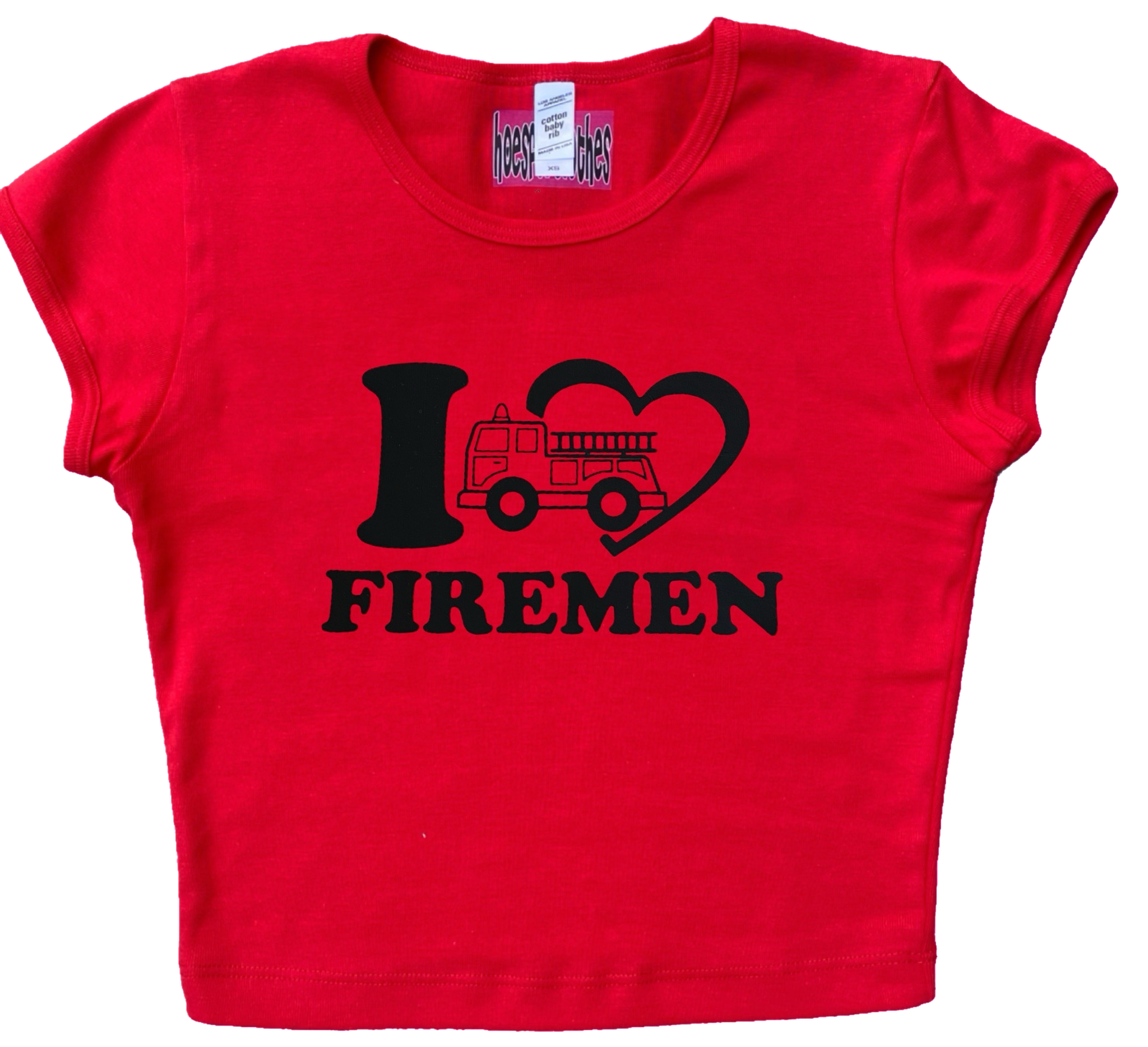 LA FUNDRAISER - I <3 FIREMEN Baby Tee