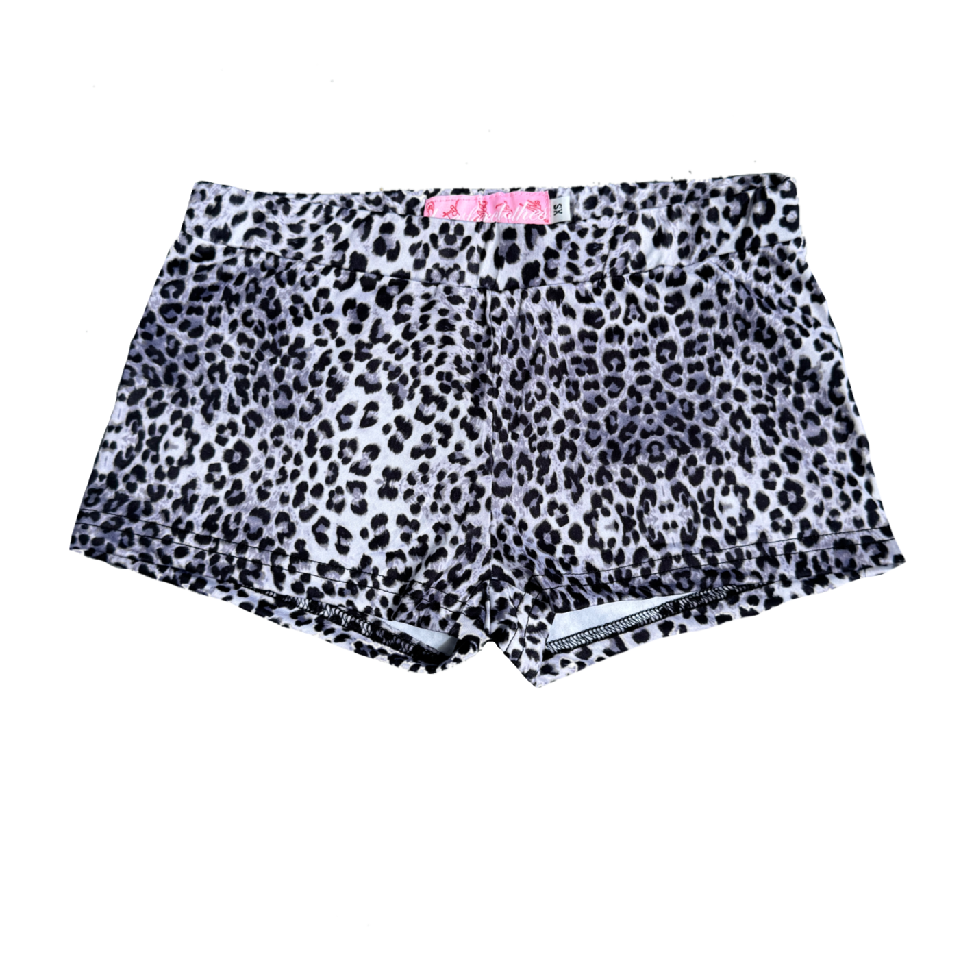 Snow Leopard Micro Mini Shorts