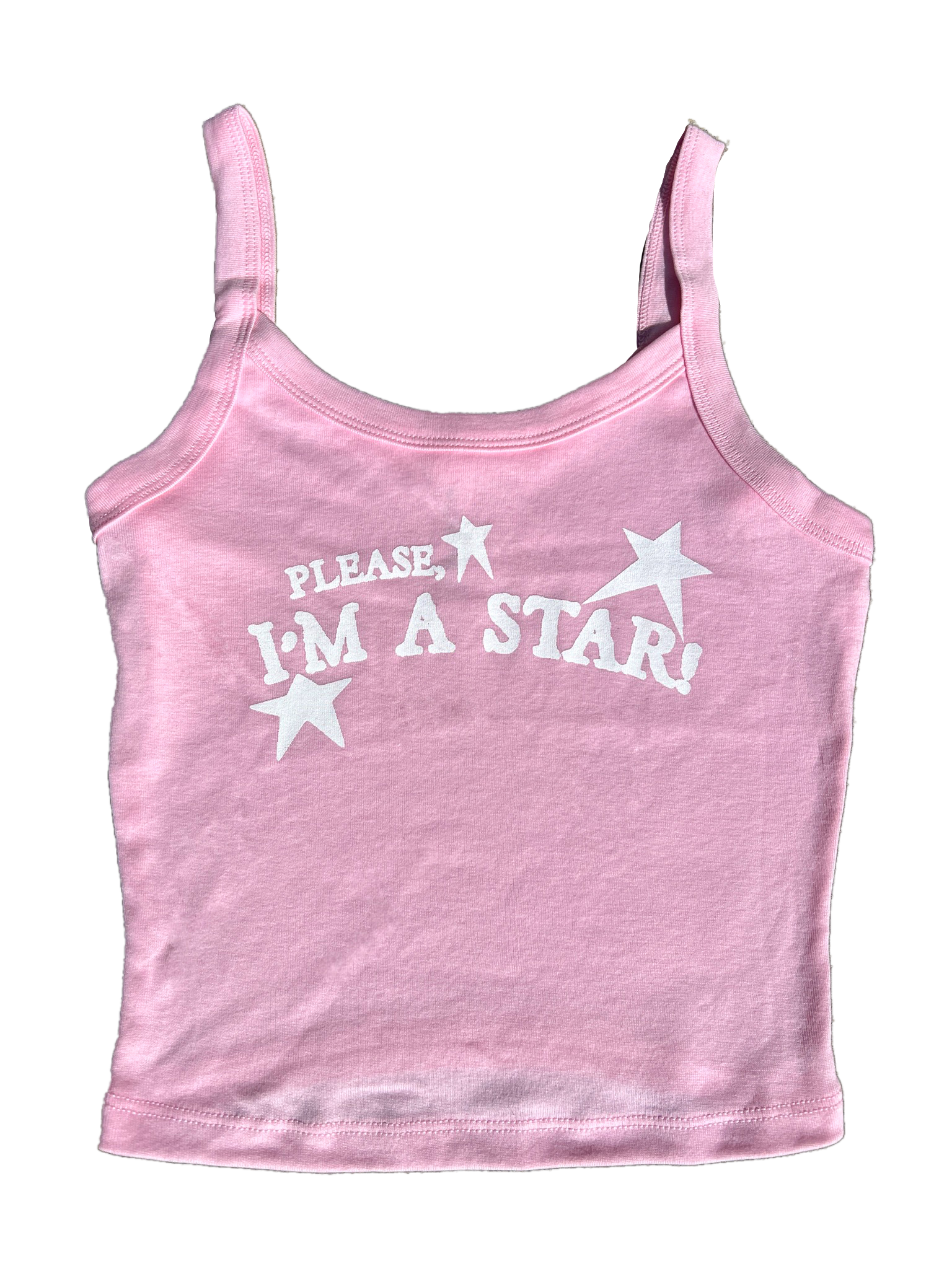"I'm a Star" Cropped Tank Top