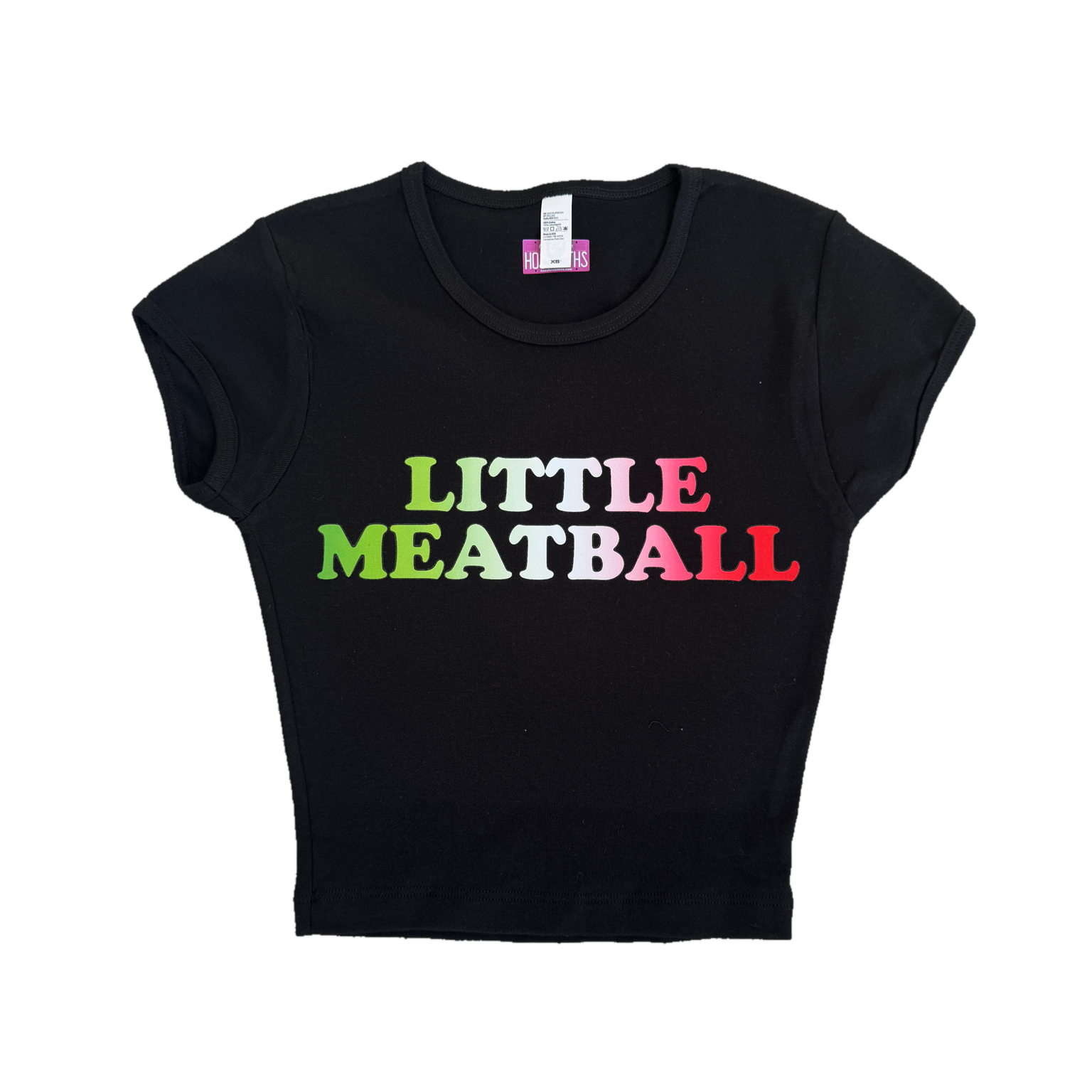 LITTLE MEATBALL Crop Top