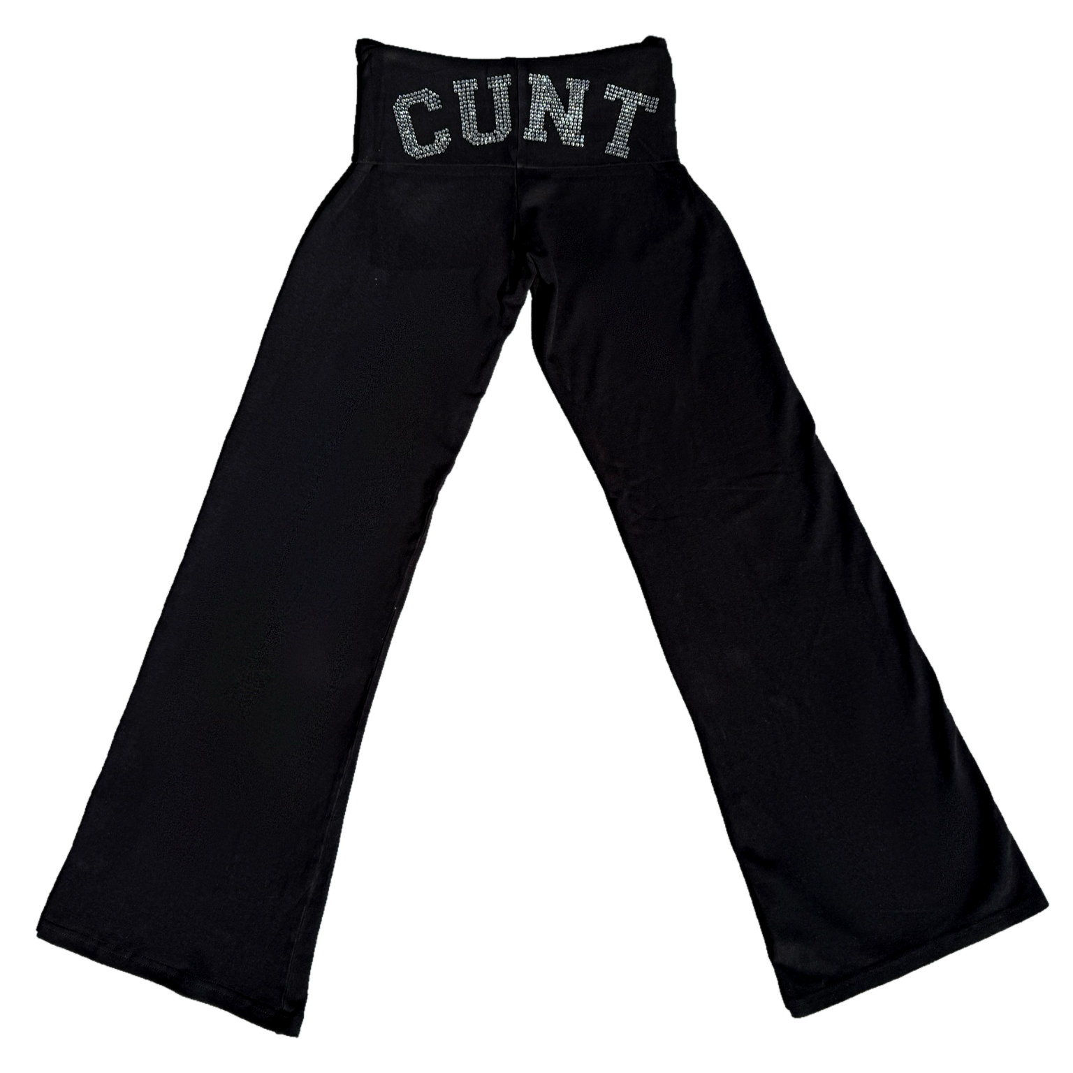 C.U.N.T. Foldover Flare Leggings