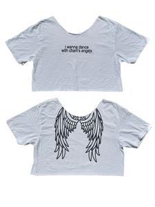 dance with the angels chopped tee