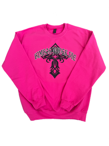 BIMBOS NEVER DIE Crewneck