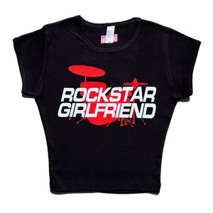 ROCKSTARS GIRLFRIEND Baby Tee