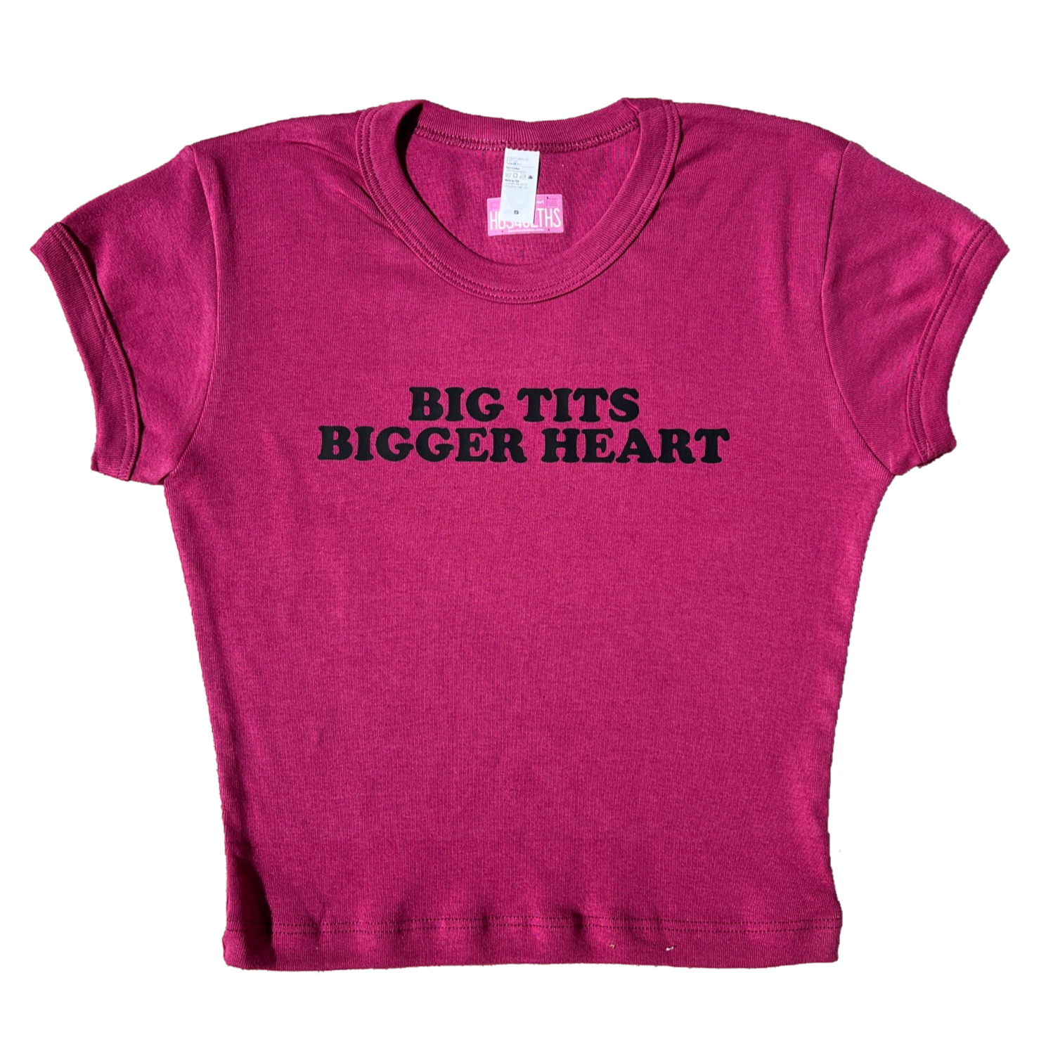 big tits bigger heart <3 baby tee
