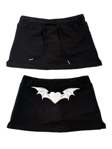 BLACK BAT MICRO MINI SKORT