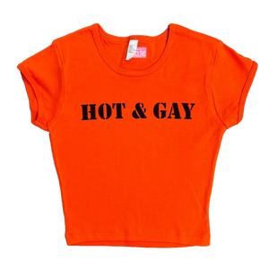 HOT & GAY Baby Tee