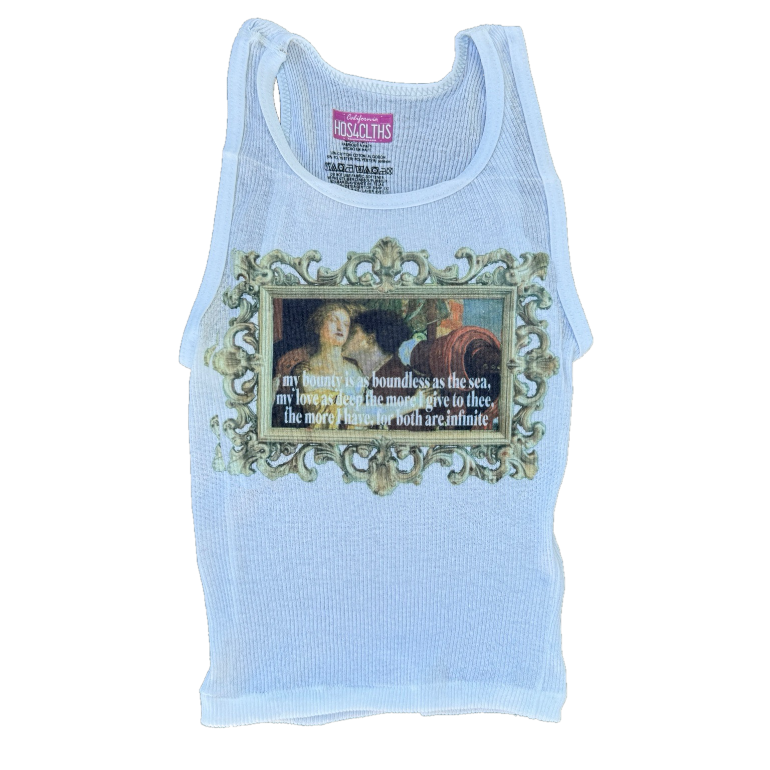 Romeo&Juliet Ribbed Tank Top