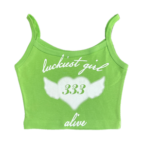 luckiest girl alive tank top (v2)