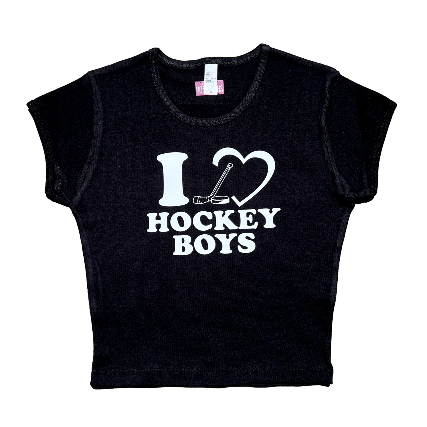 I <3 Hockey Boys Baby Tee