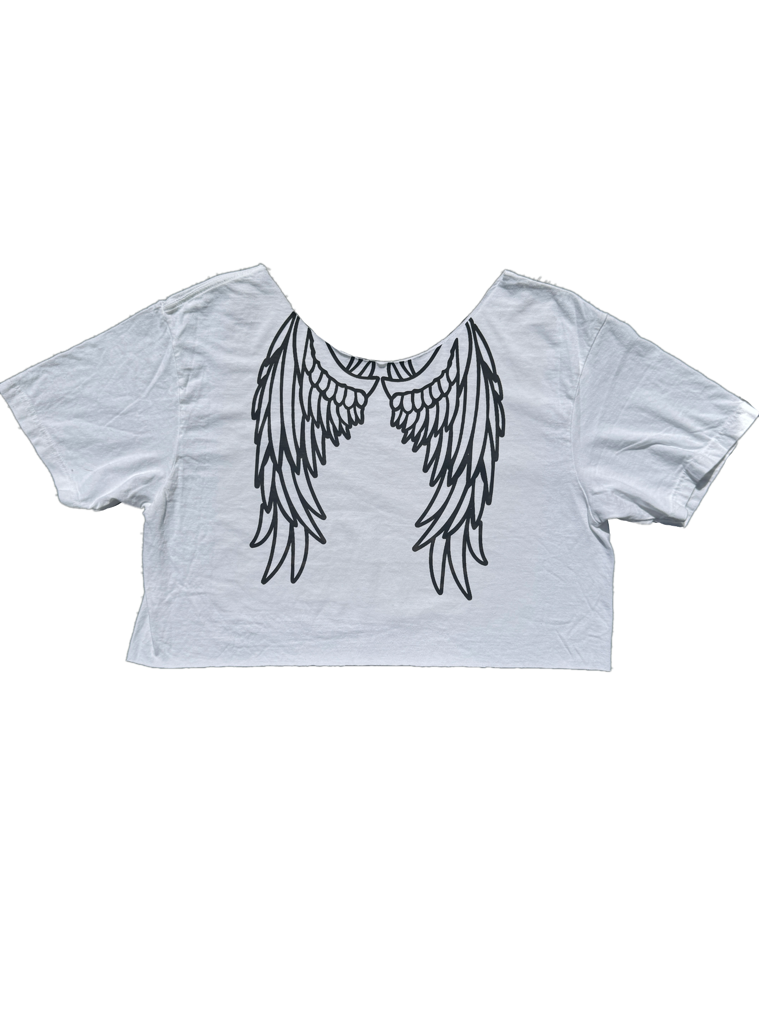 dance with the angels chopped tee