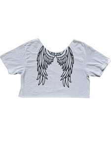 dance with the angels chopped tee