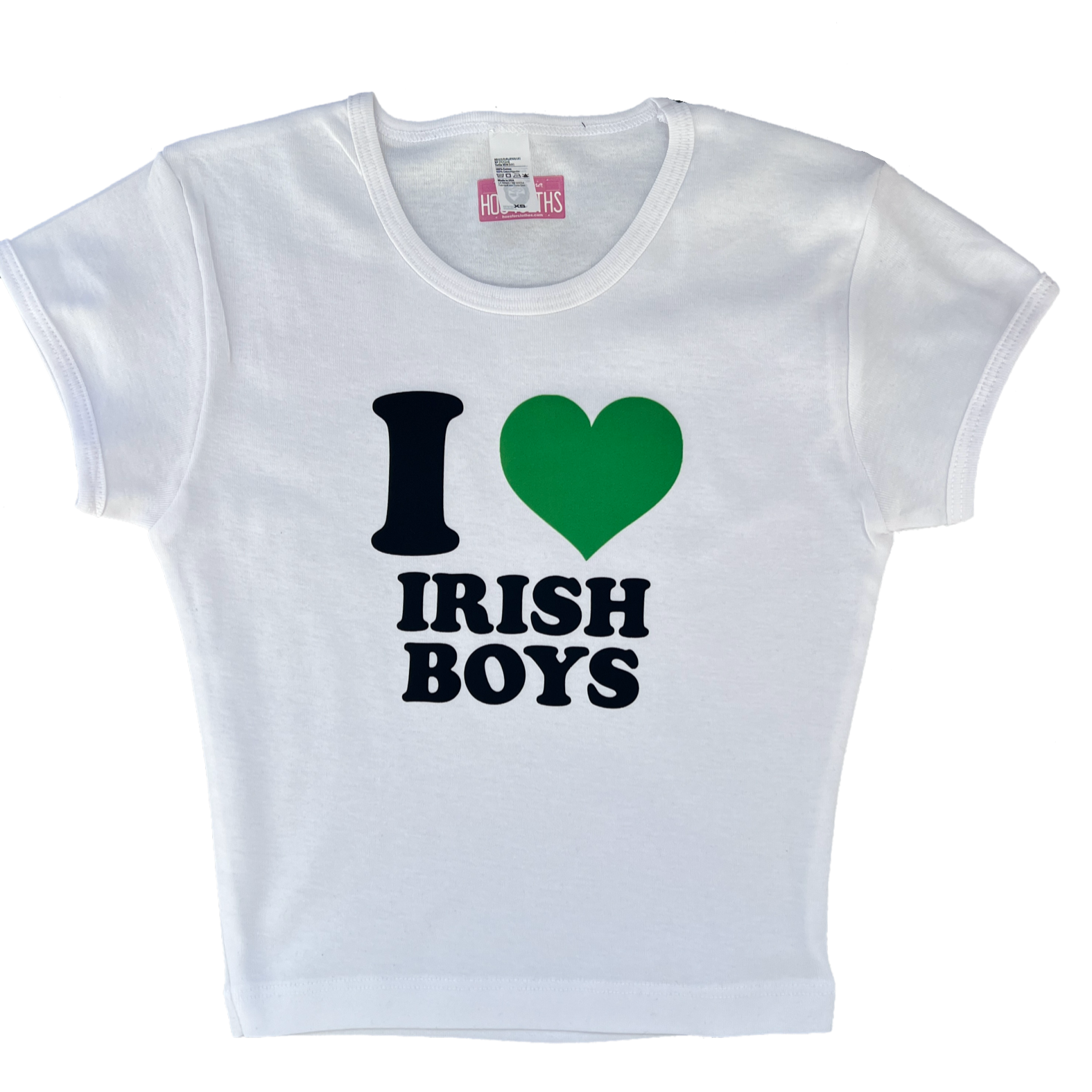 LAST CHANCE: i <3 irish boys baby tee