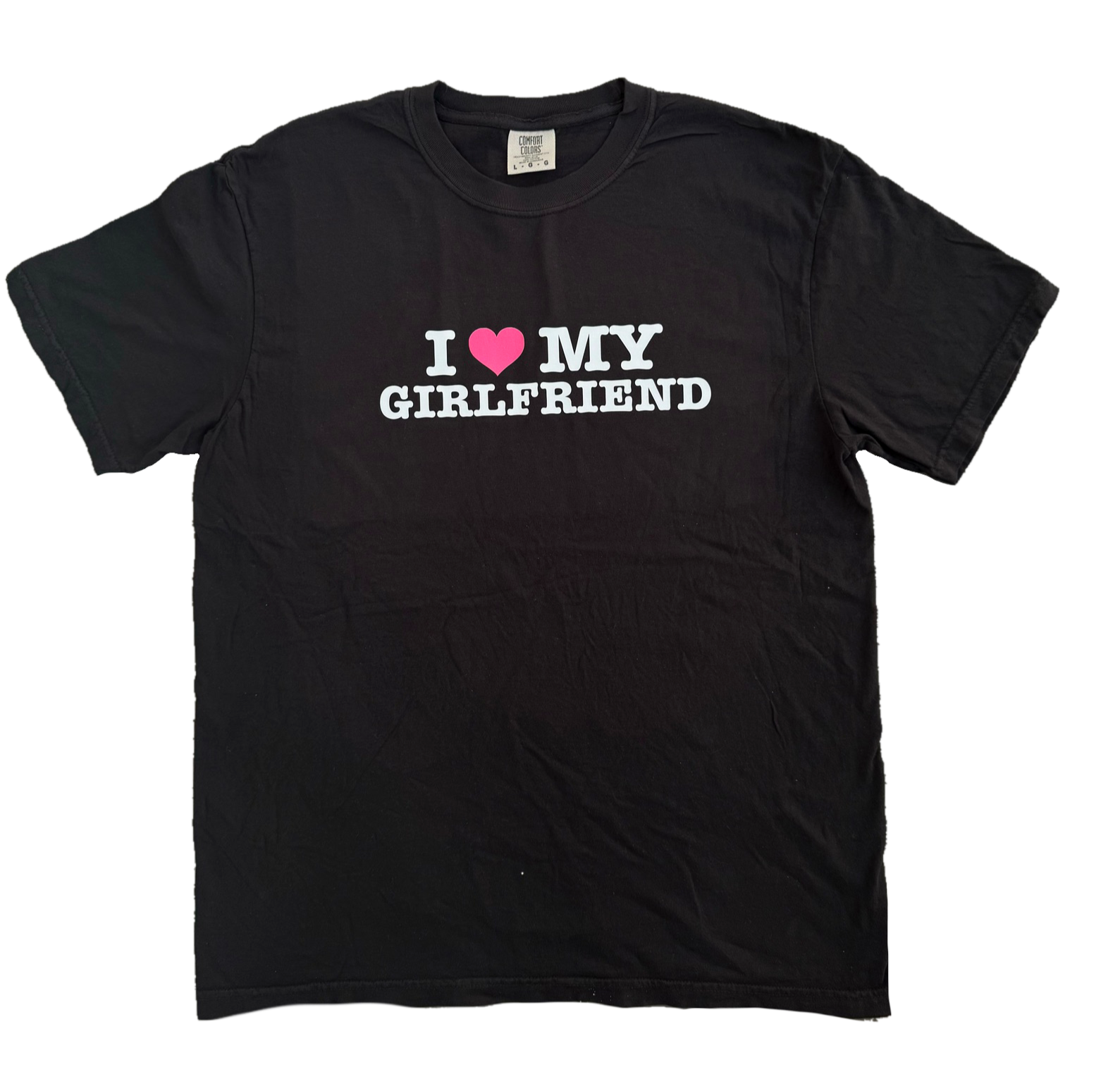 I LOVE MY BF/GF Full Length Tee (Black) Hoes For Clothes I LOVE MY BF/GF Full Length Tee (Black) Hoes For Clothes