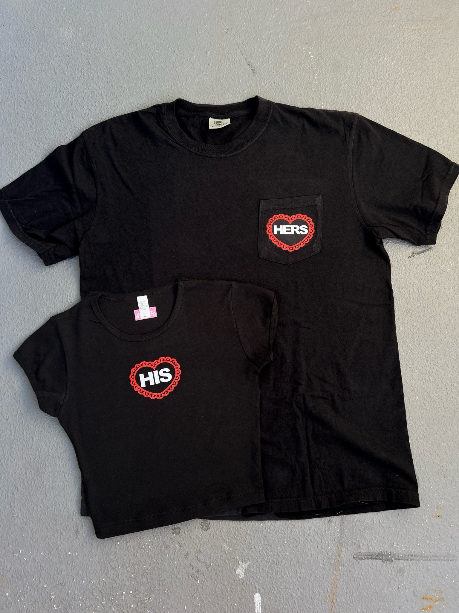 HIS & HERS Matching Tee Set