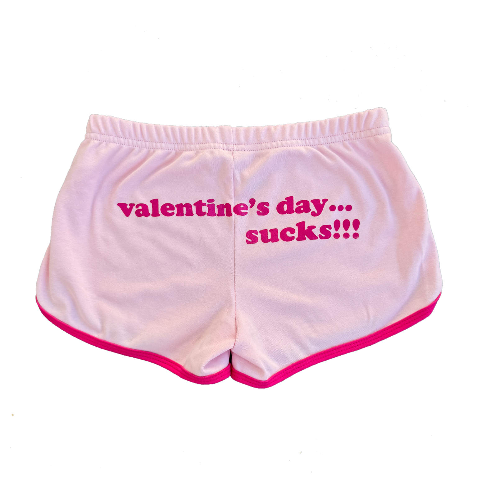 valentines day sux booty shorts