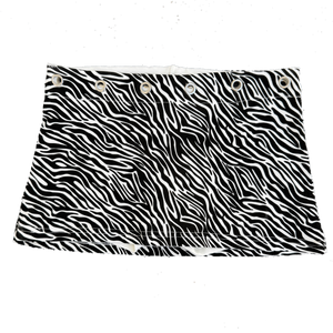 8 left - Zebra Eyelet Mini Skirt