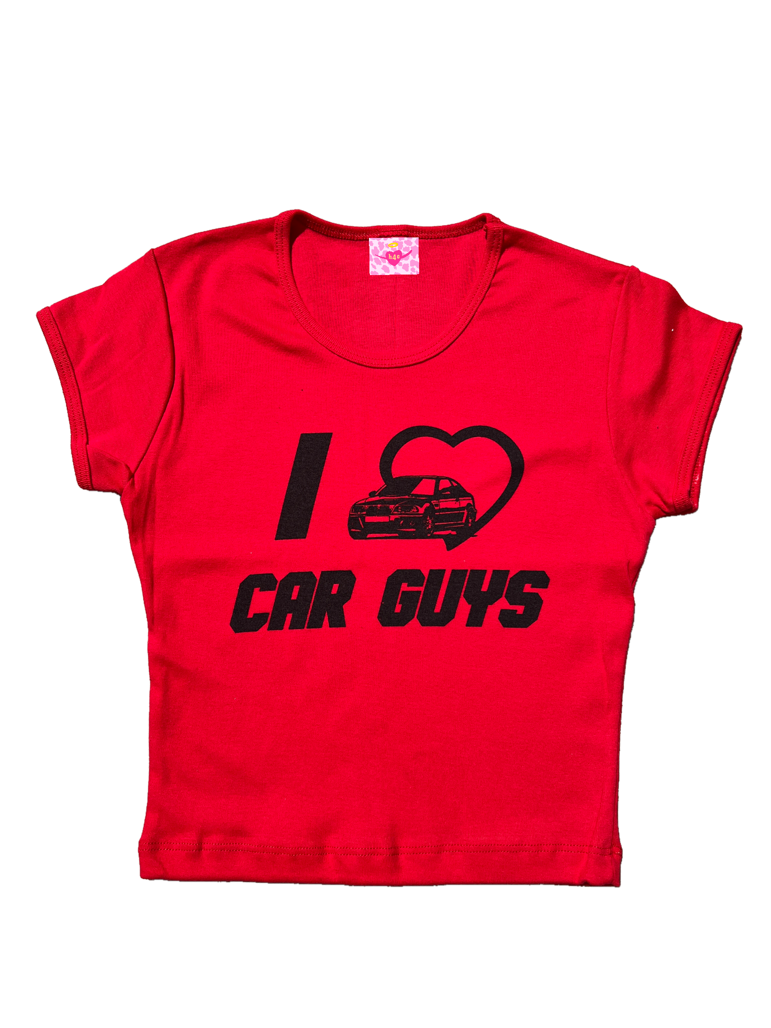I <3 CAR GUYS Baby Tee – Hoes For Clothes