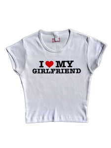 I LOVE MY BF/GF Full Length Tee (Black) – Hoes For Clothes