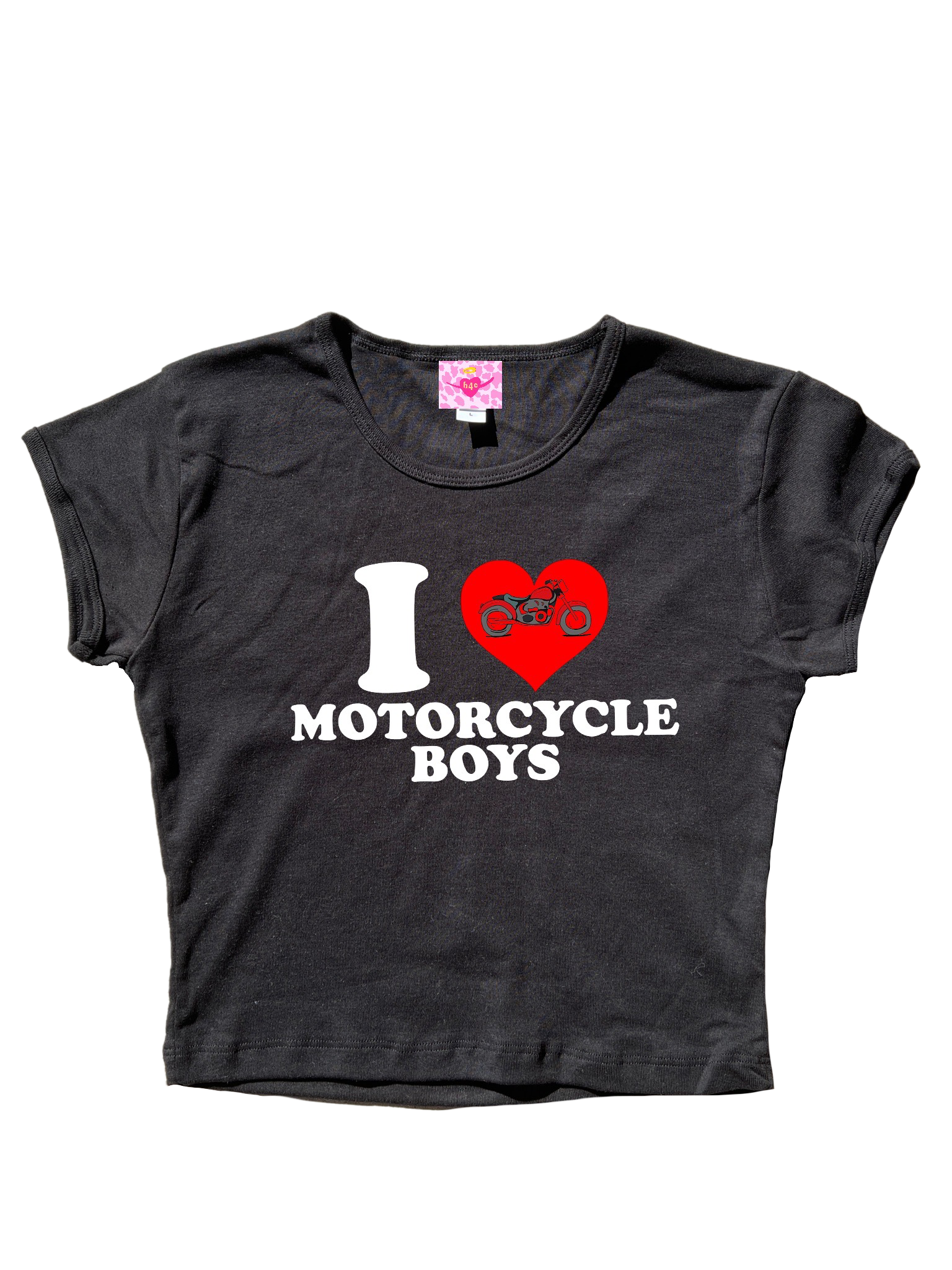 I <3 Motorcycle Boys Baby Tee
