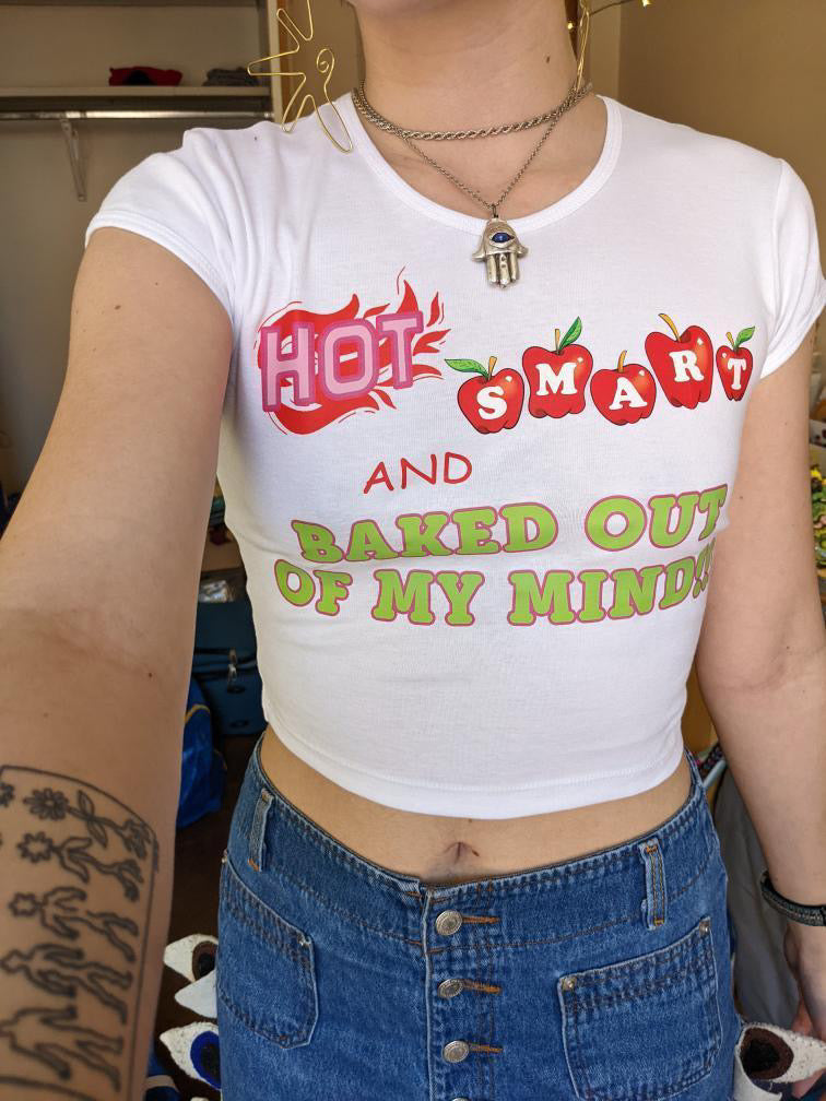 baked out of my mind tee – For Clothes