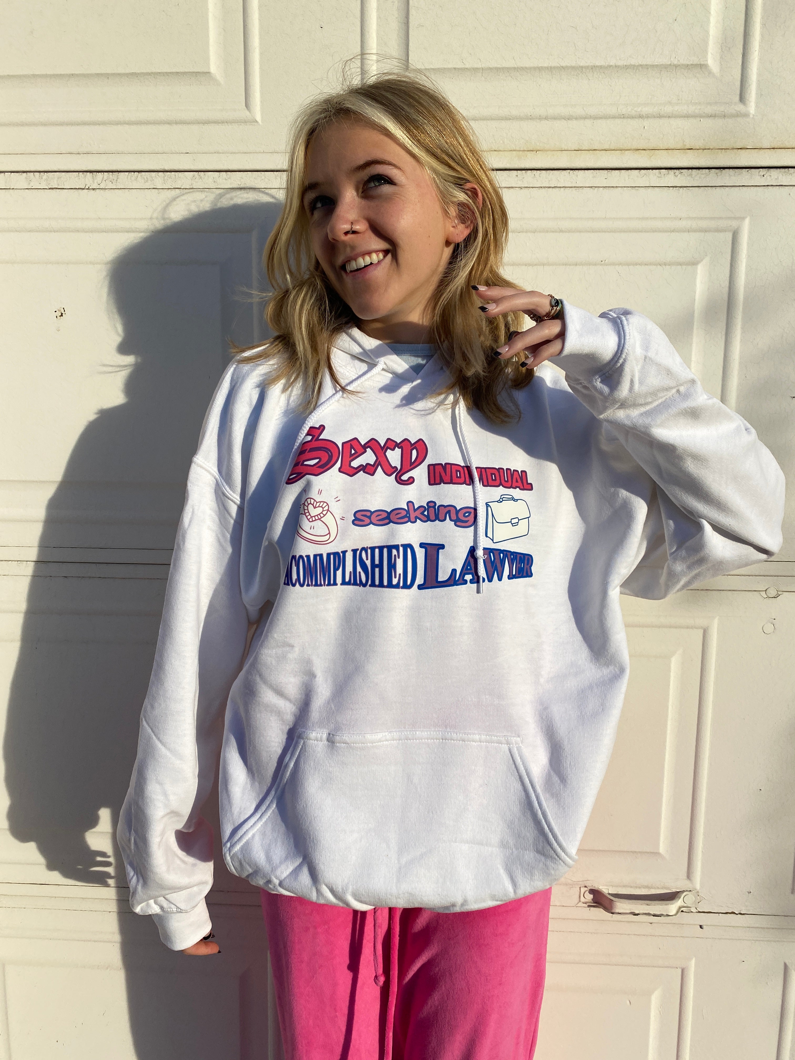 sexy individual hoodie