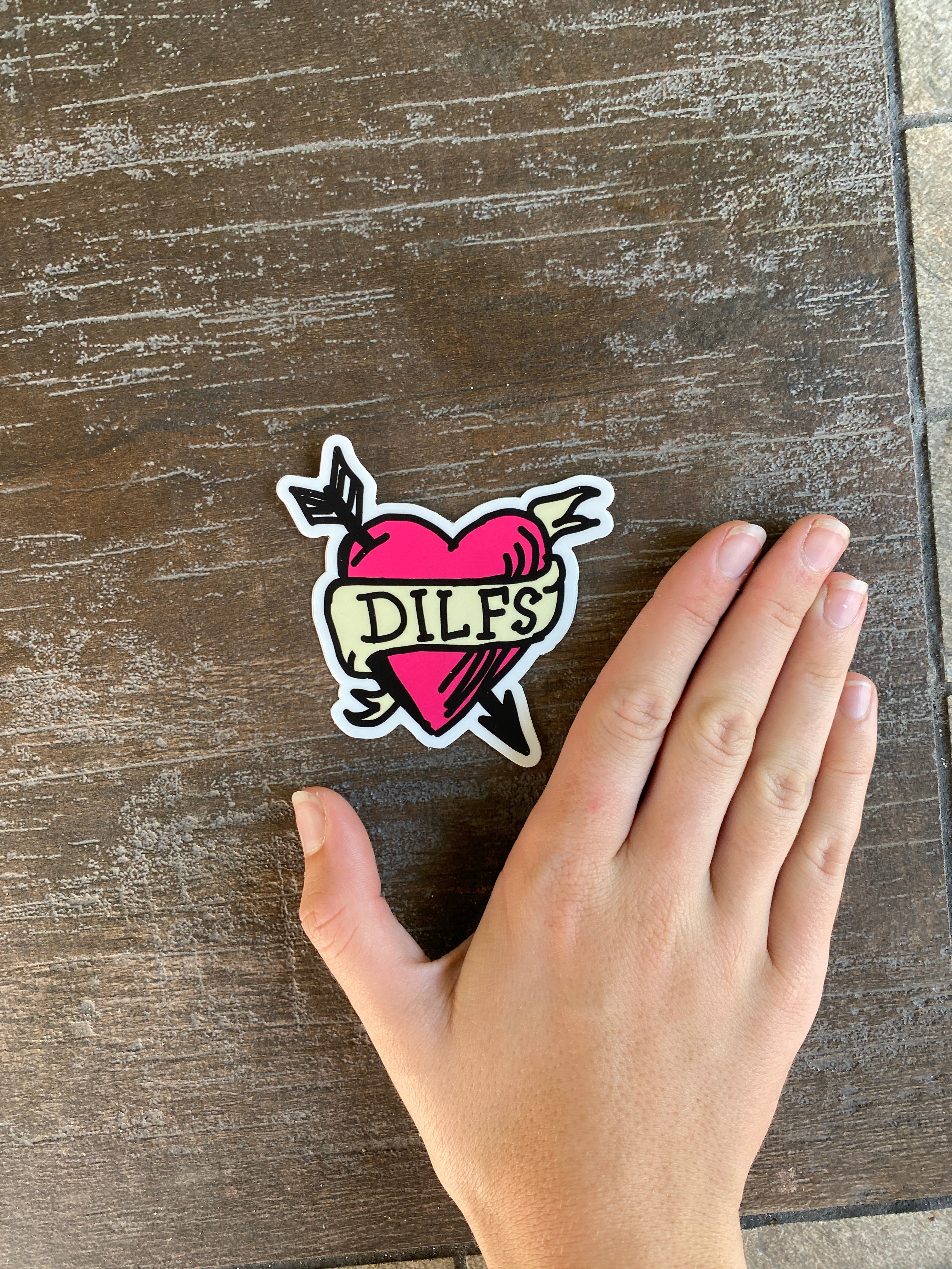DILFS <3 Sticker