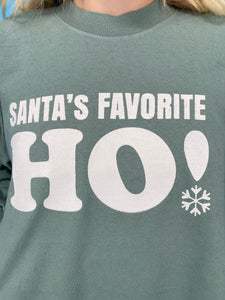 Santa's Favorite HO Long Sleeve