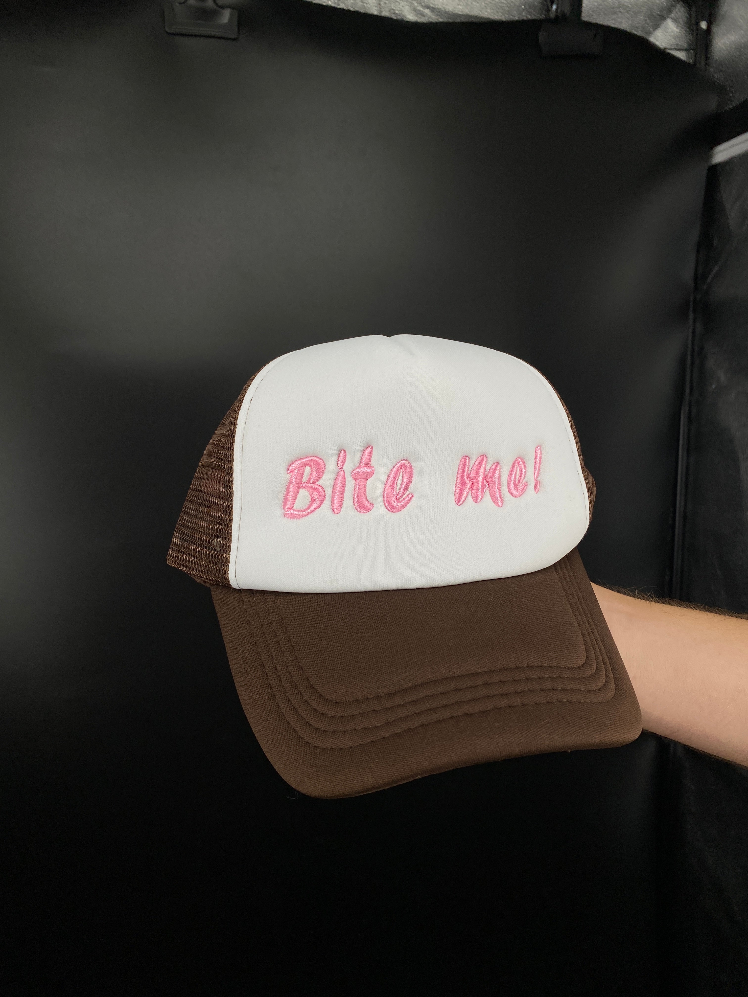 Bite Me Trucker Hat – Hoes For Clothes