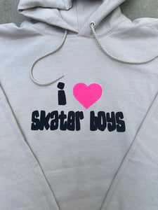 LAST CHANCE: i heart skater boys hoodie