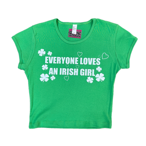 Everyone Loves an Irish Girl Baby Tee