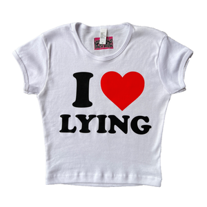 I <3 Lying Baby Tee