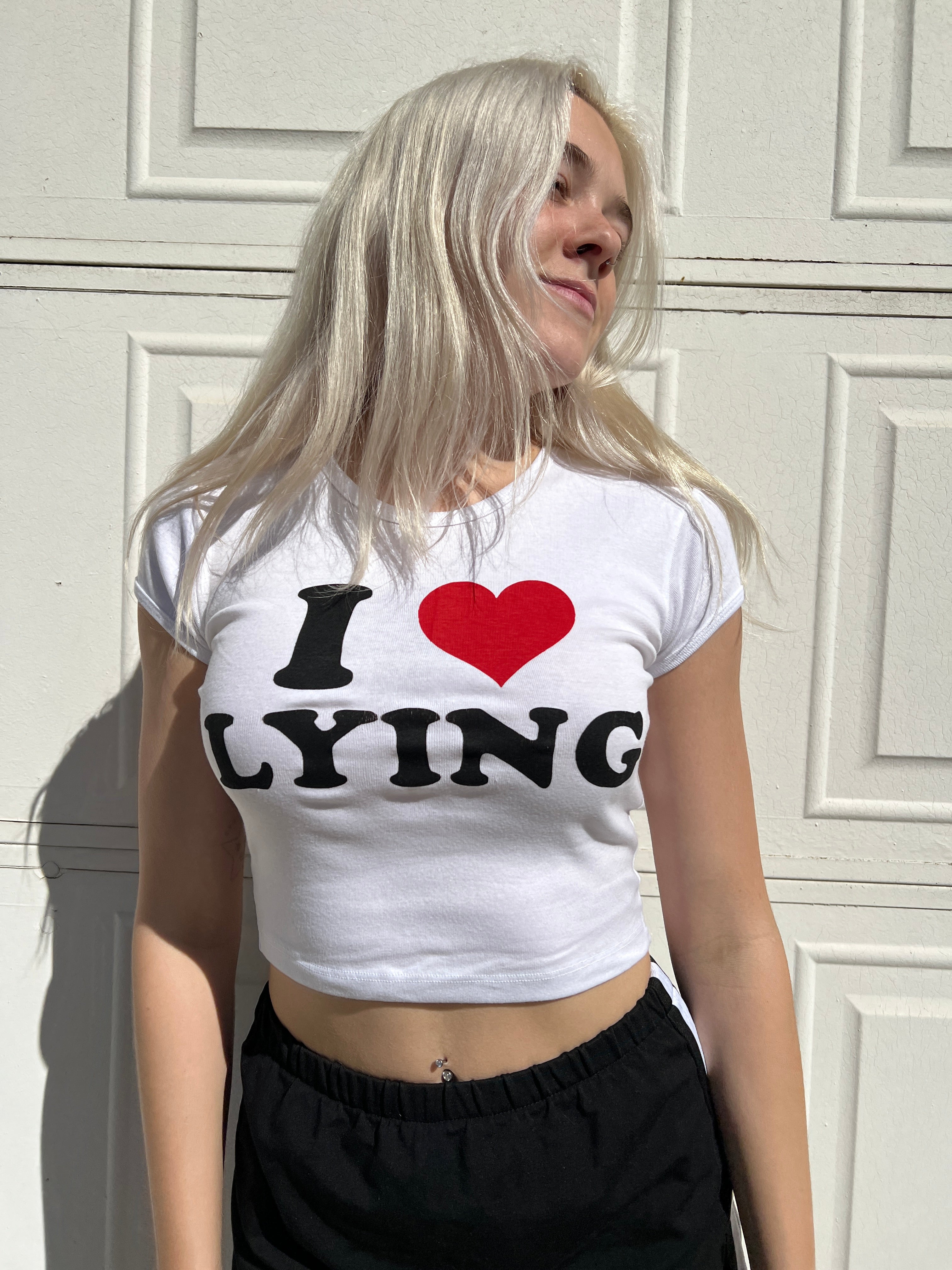 I <3 Lying Baby Tee