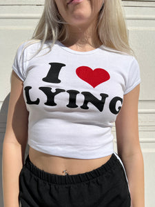 I <3 Lying Baby Tee